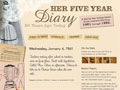 Her Five Year Diary Web Site
